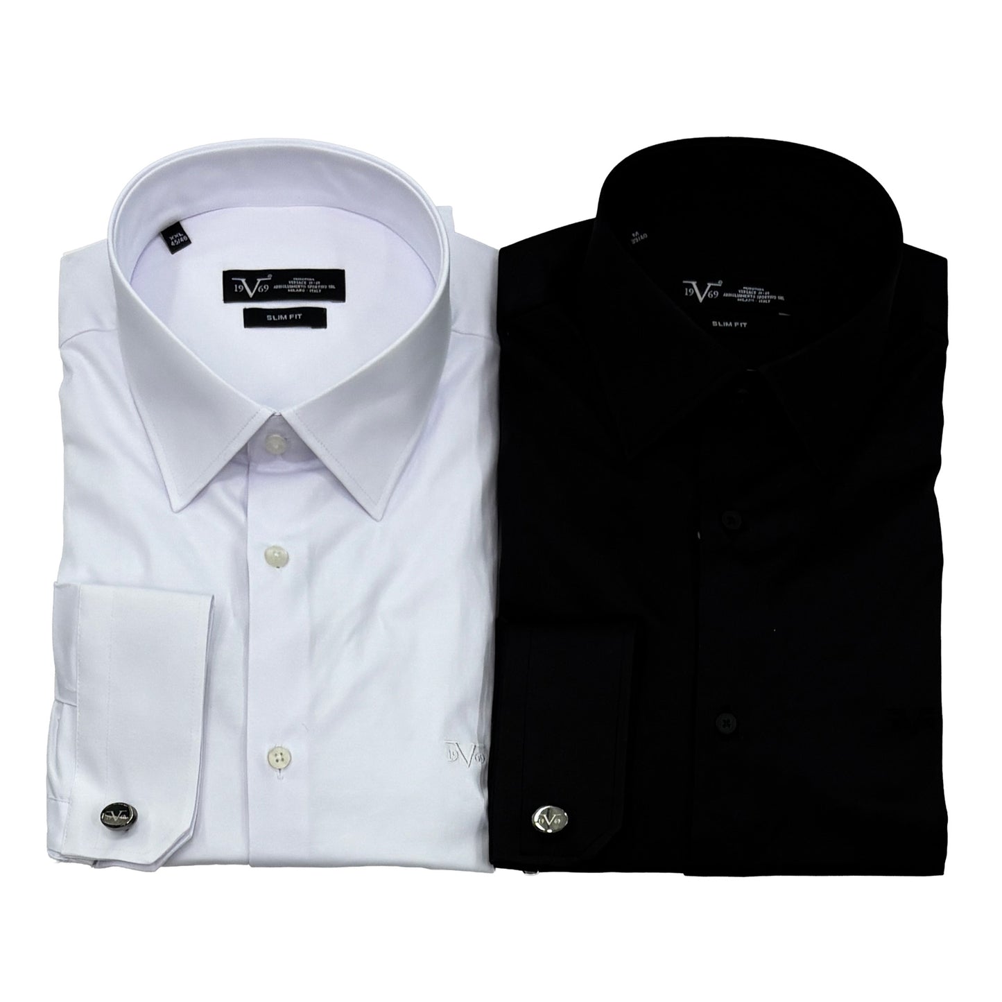Muška košulja – Slim fit – Easy Iron — Crna