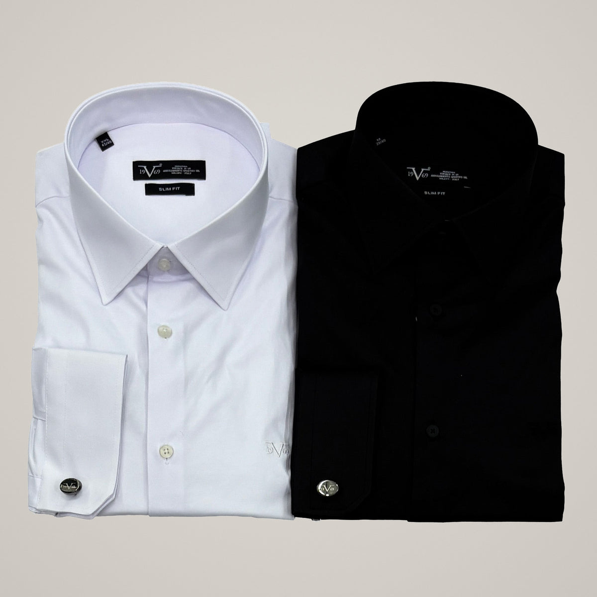 Muška košulja - Slim fit - Easy Iron - Crna