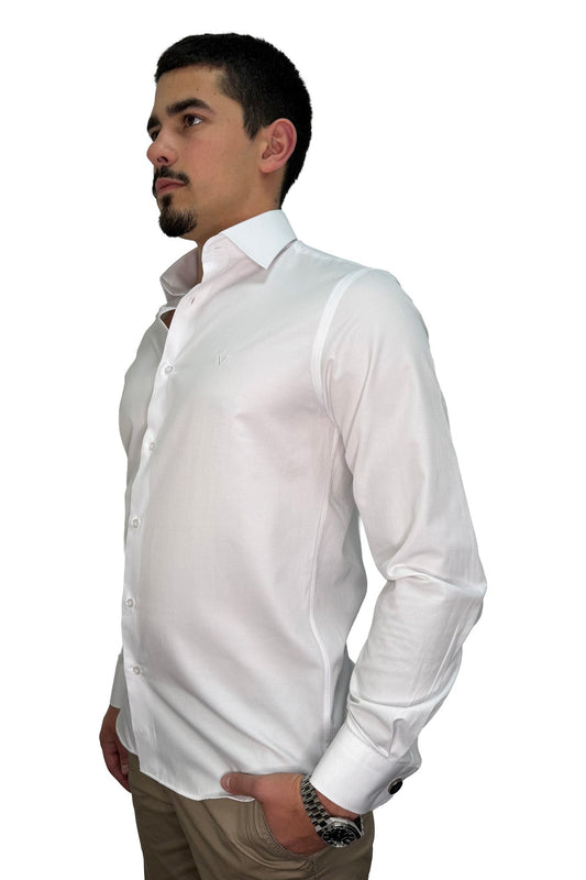 Muška košulja – Slim fit — Bela