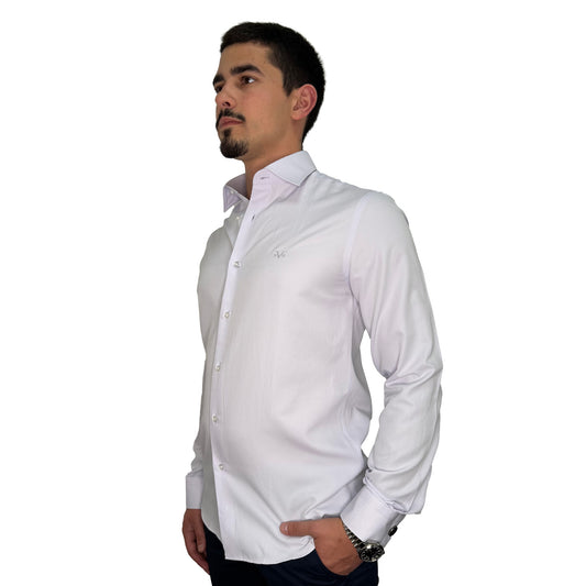 Muška košulja – Slim fit — Ljubičasta