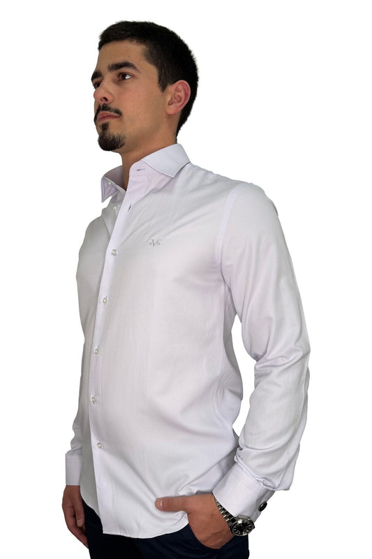 Muška košulja – Slim fit — Ljubičasta