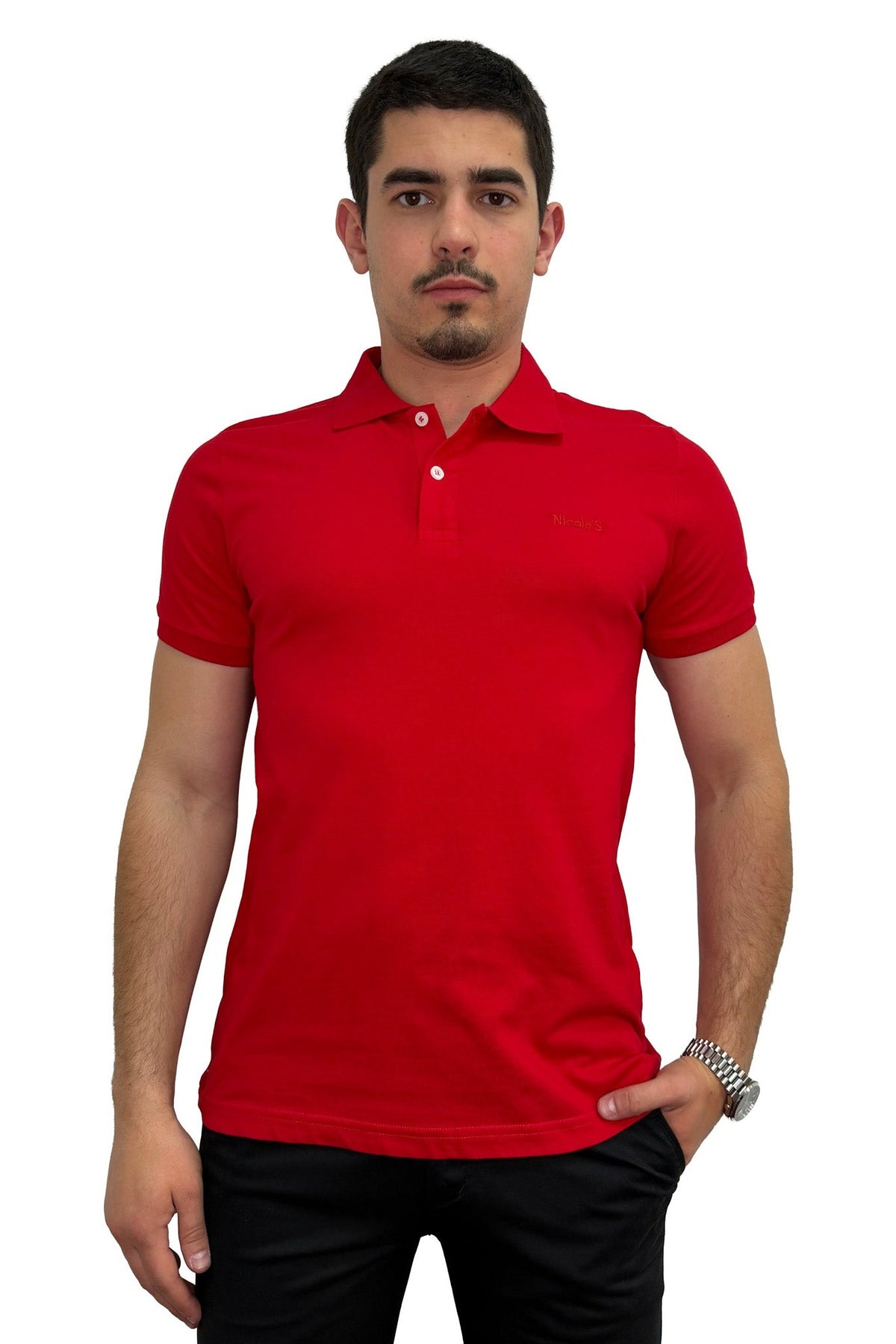 Muška polo majica — Crvena