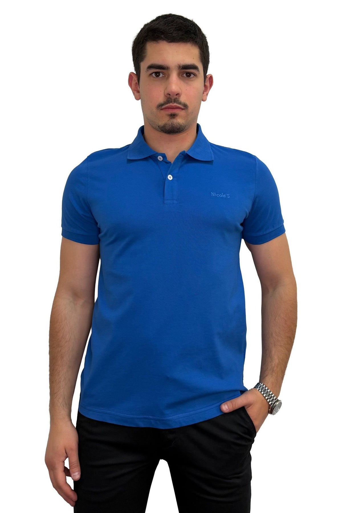 Muška polo majica — Plava