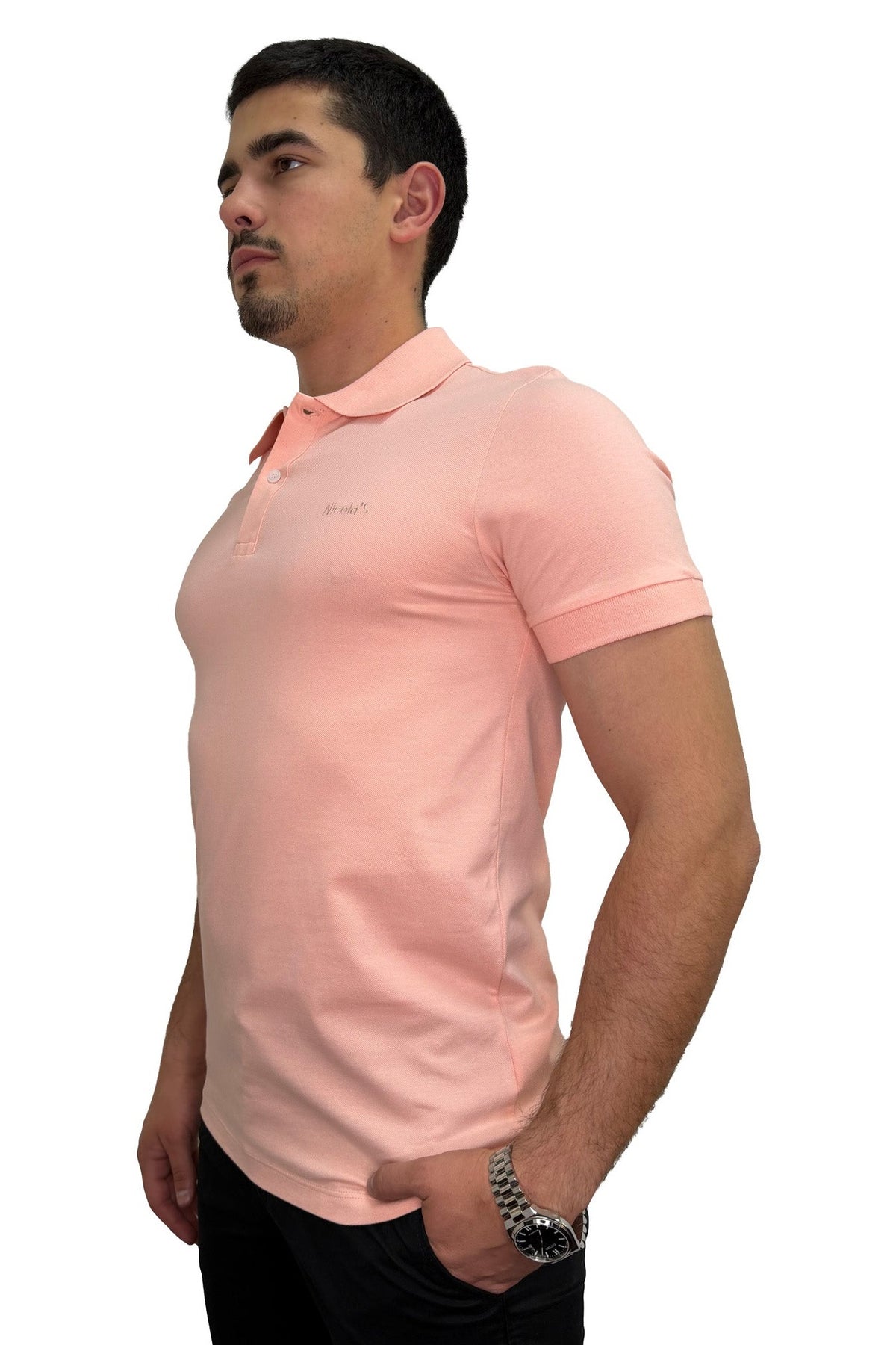 Muška polo majica — Roze