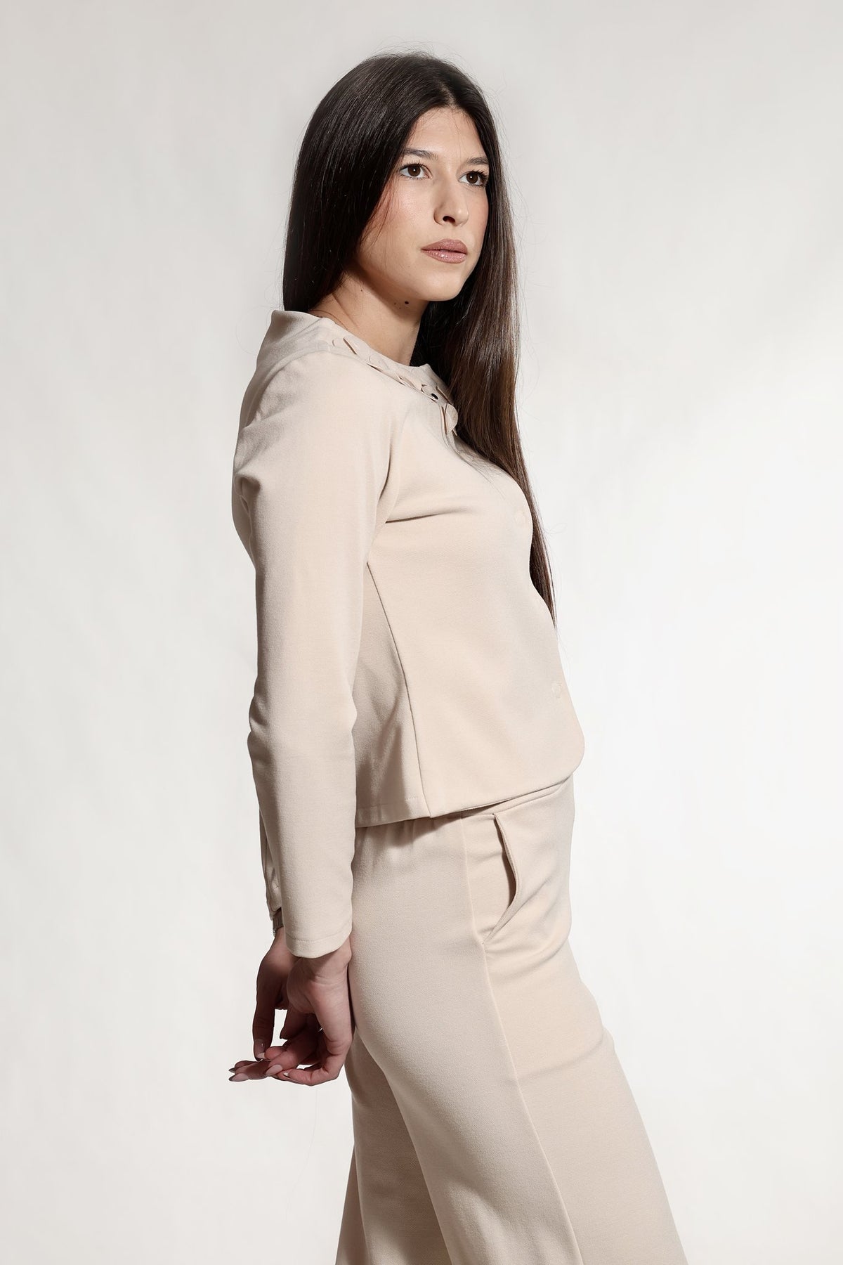 Komplet bluza i pantalone — Bež
