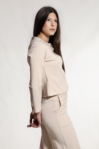 Komplet bluza i pantalone — Bež
