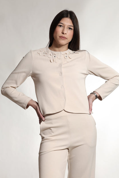 Komplet bluza i pantalone — Bež
