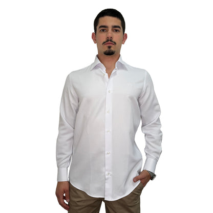 Muška košulja – Regular fit — Bela