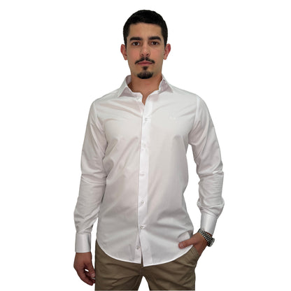 Muška košulja – Slim fit — Bela