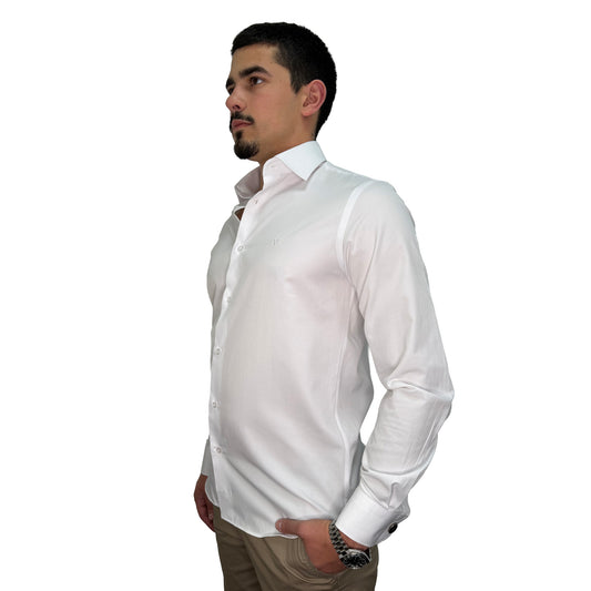 Muška košulja – Slim fit — Bela
