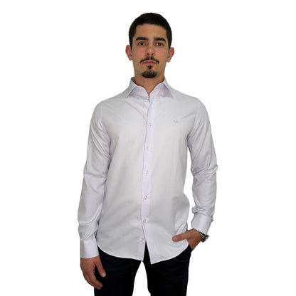 Muška košulja – Slim fit — Ljubičasta