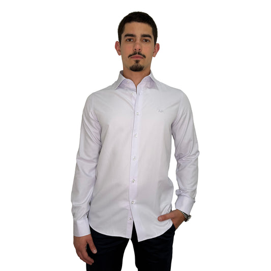 Muška košulja – Slim fit — Ljubičasta