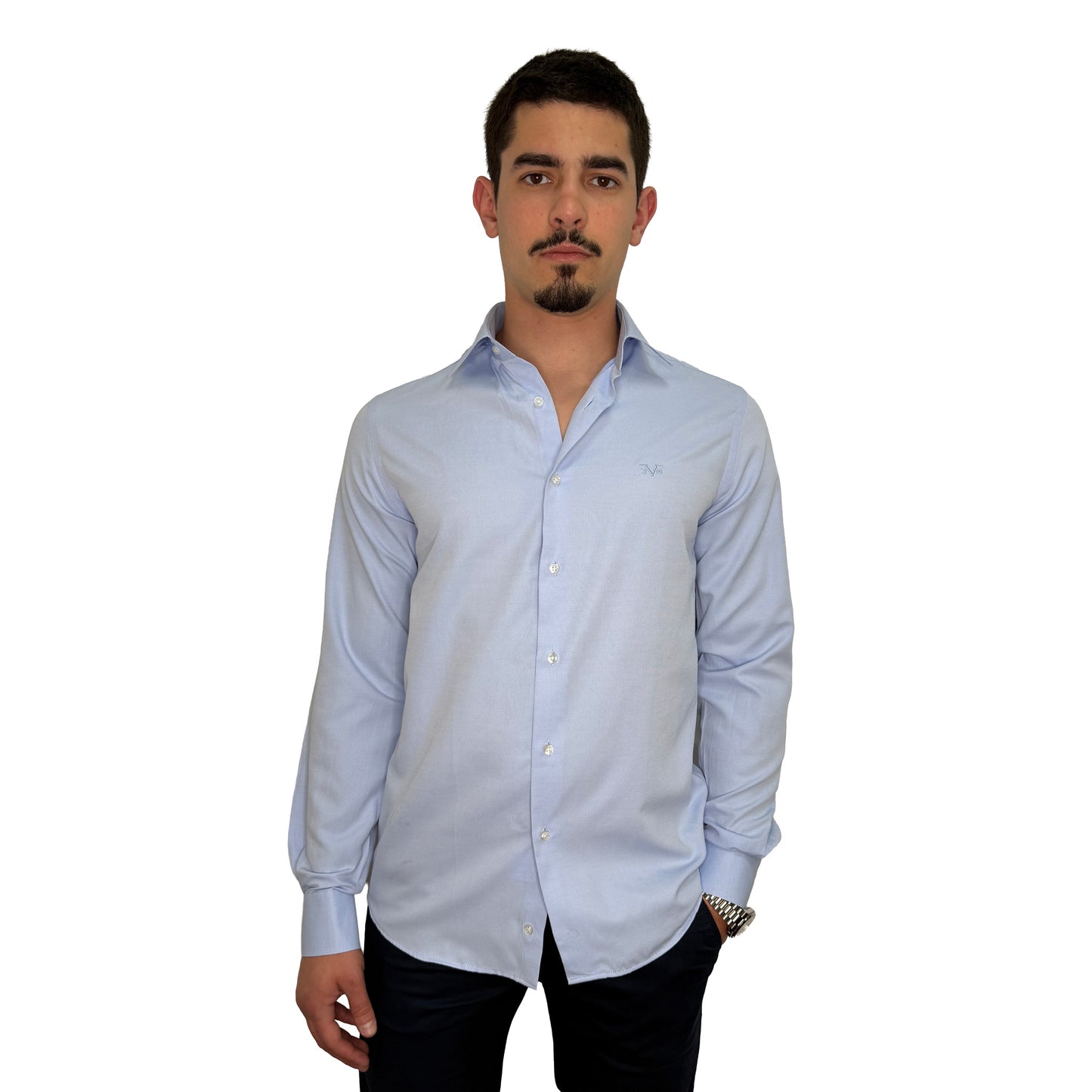 Muška košulja – Slim fit — Plava
