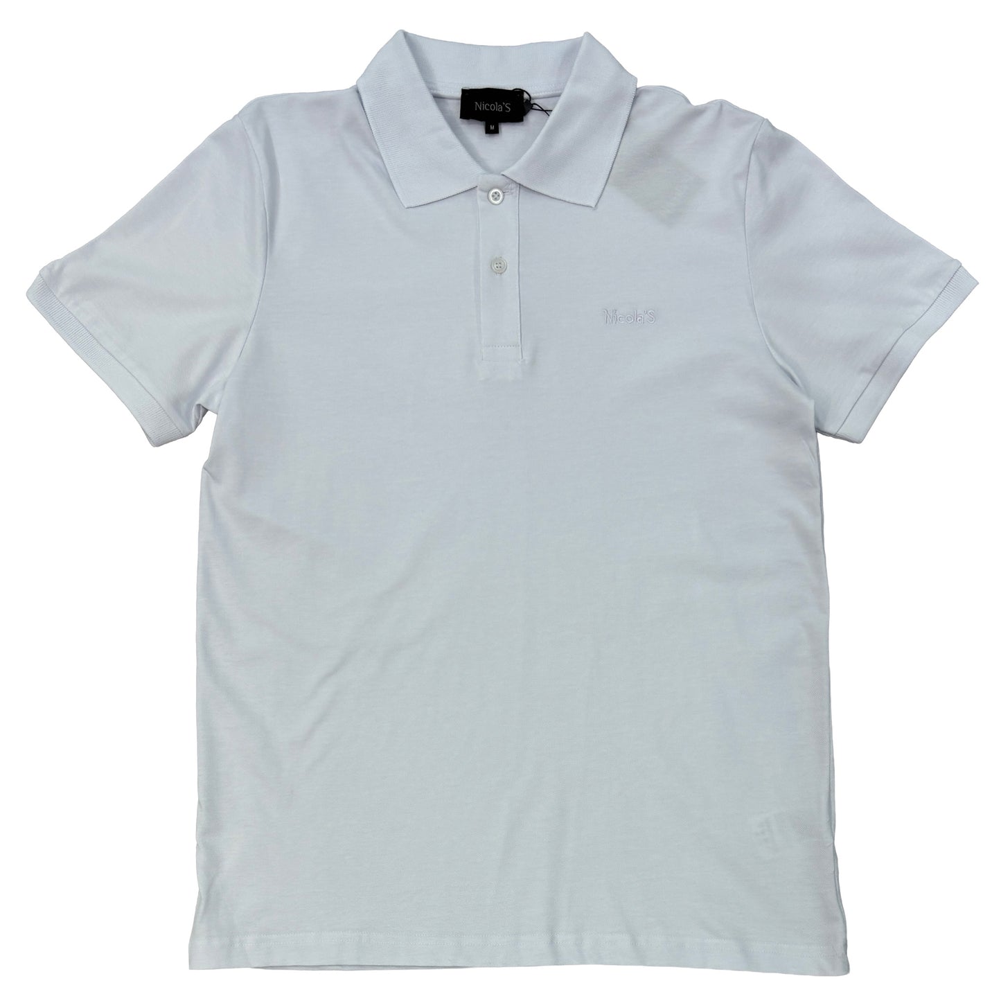 Muška polo majica — Bela