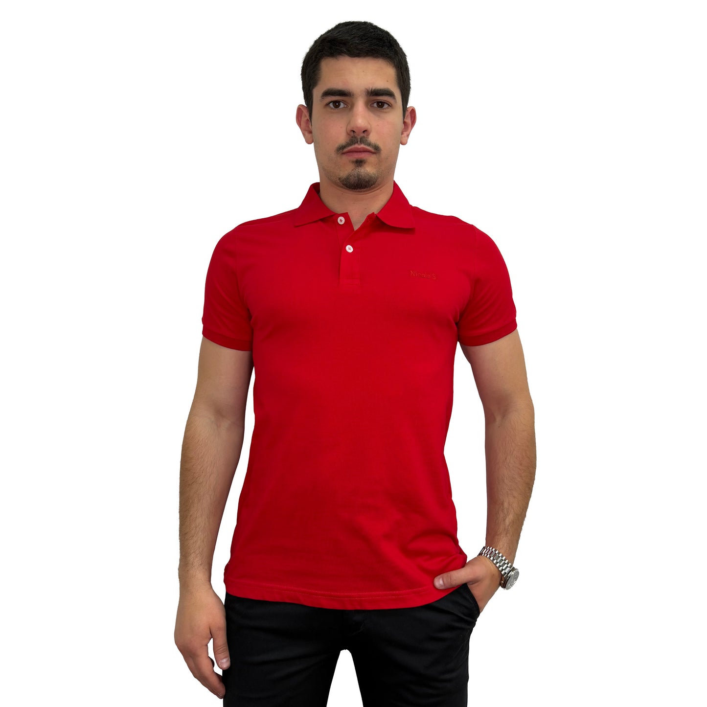 Muška polo majica — Crvena