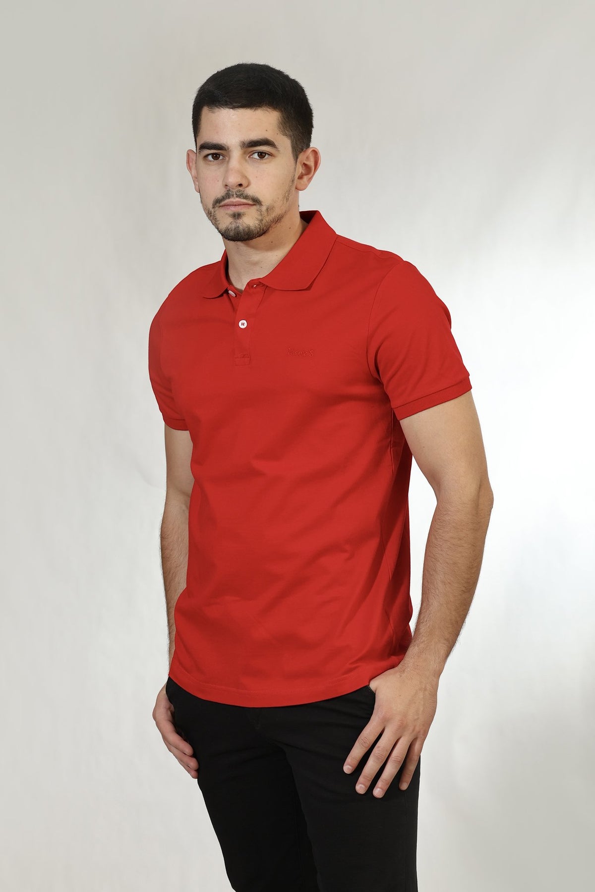 Muška polo majica — Crvena