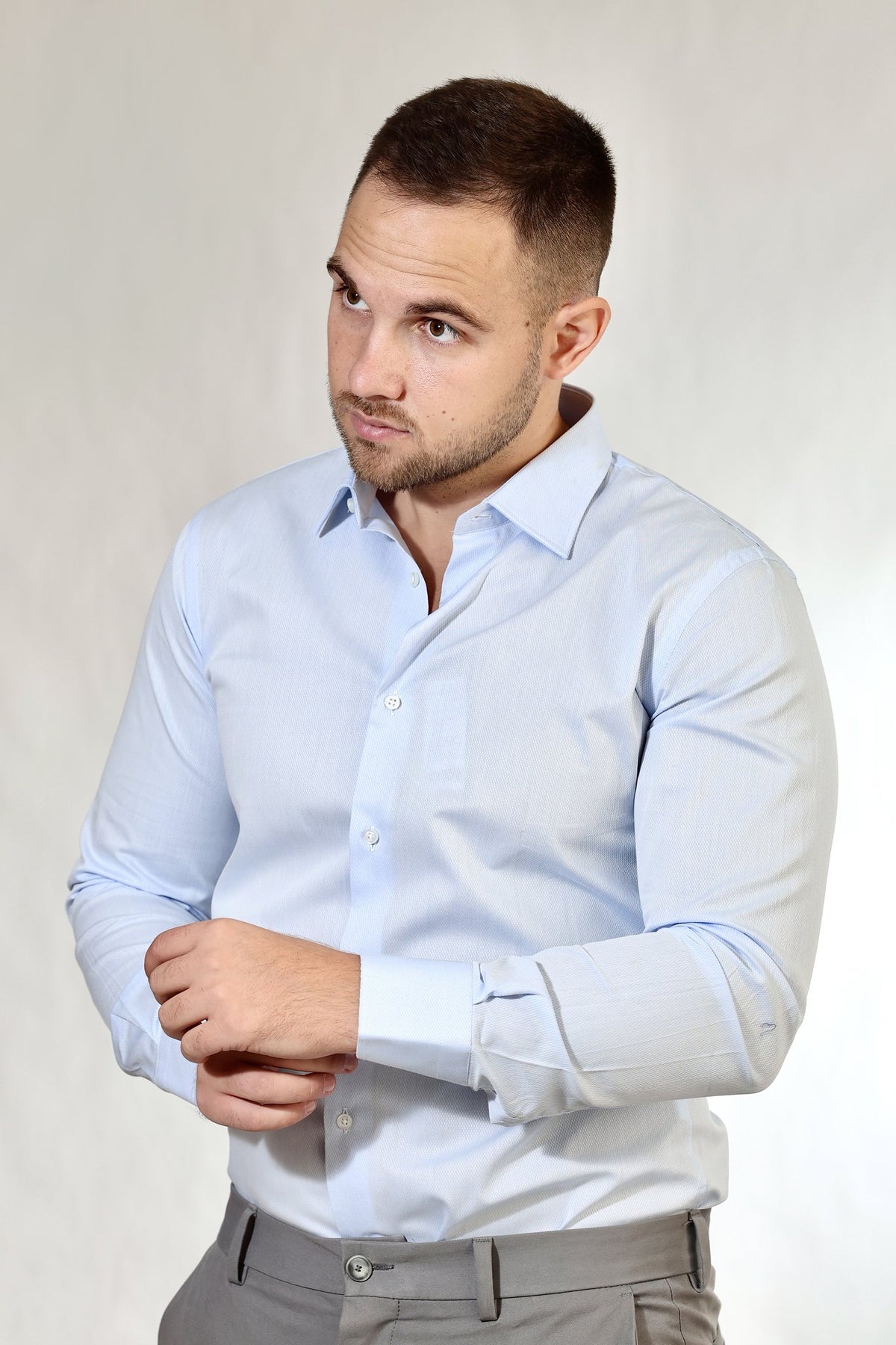 Pamučna košulja — Plava